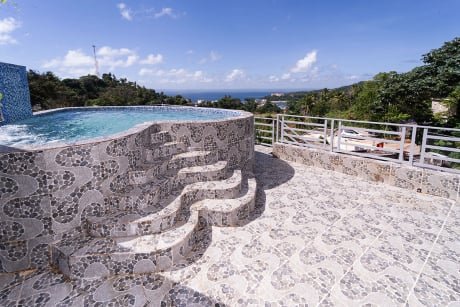 Samana House Rental with POOL - Scenic views of Samana Bay Dominican Republic.